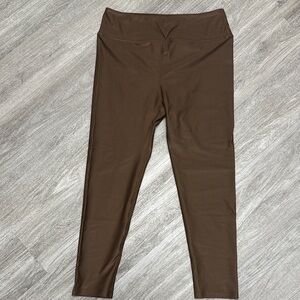 Noli Brown High-Waisted Leggings NWOT